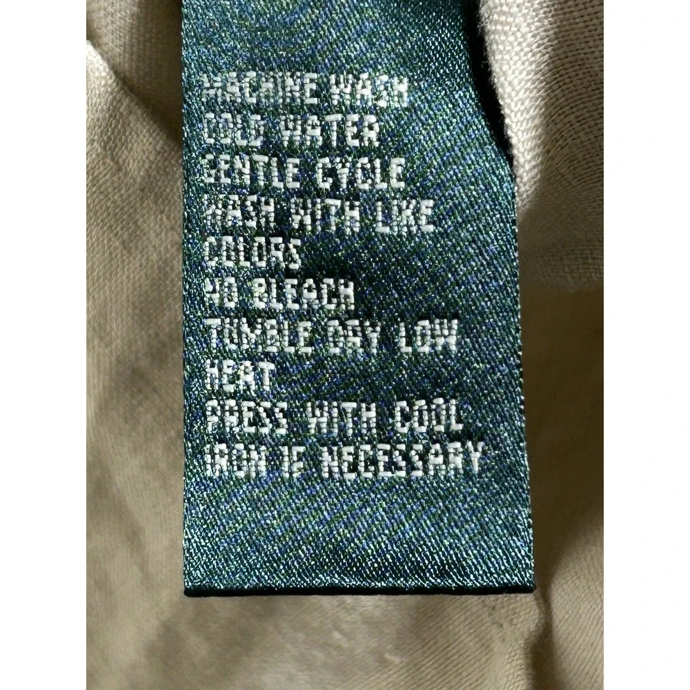 Lauren Ralph Lauren Womens 1X 100% Linen‎ Vest Minimalist Lightweight Beach
